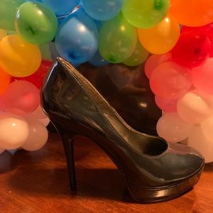🎉Teal Patent leather High Heel Shoe